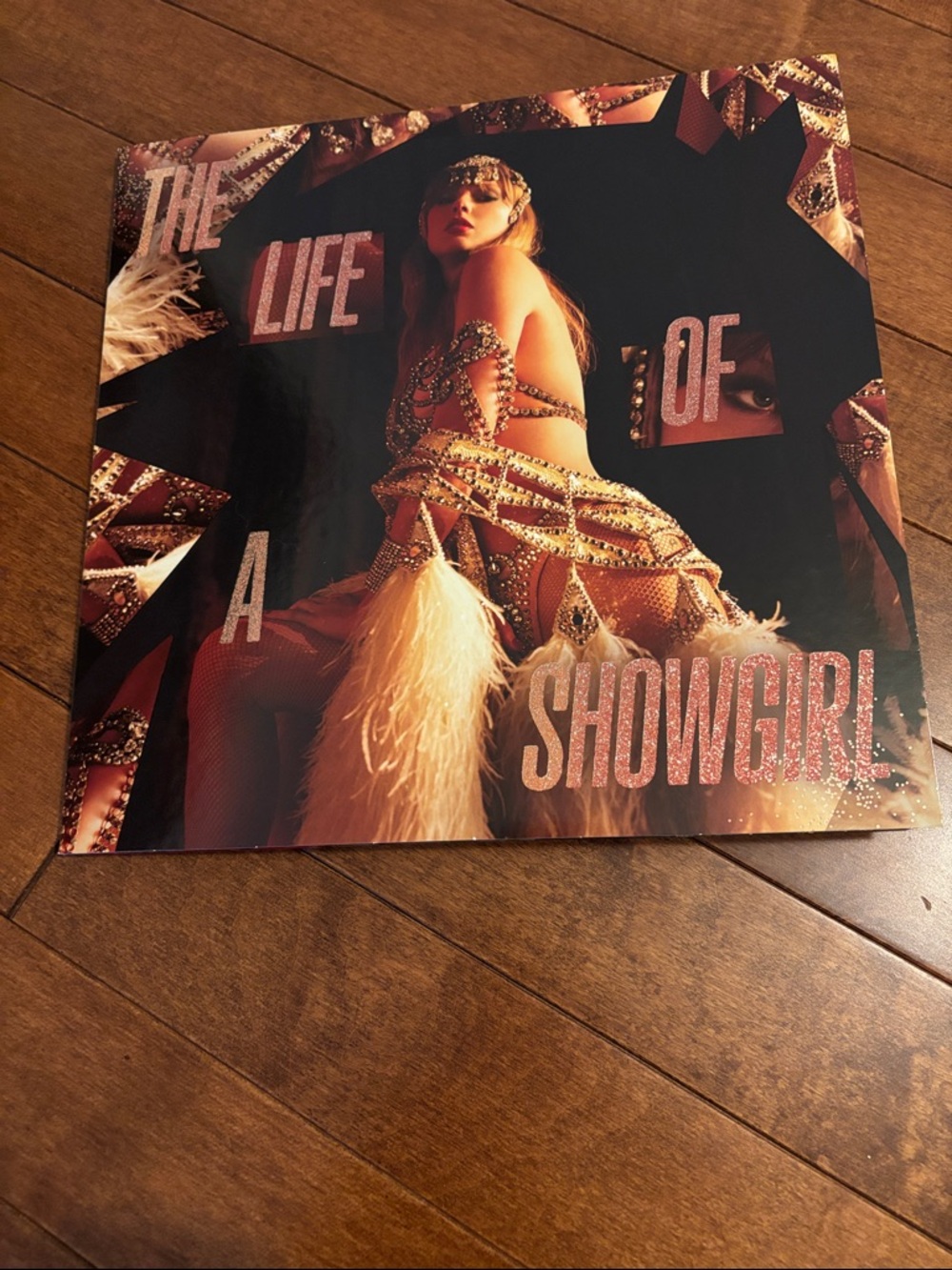 The Life of a Showgirl Vinyl Record